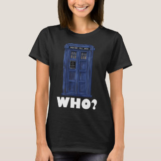 Der Doktor Vintage Science-Fiction-Polizei der Sec T-Shirt