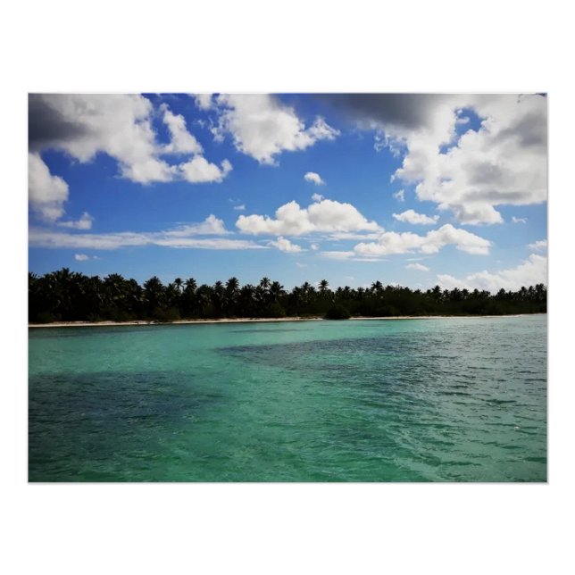 ​ der Dominikanischen Republik Poster (Vorderseite)