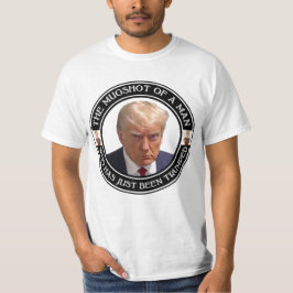 Der Donald Trump-Mugshot T-Shirt
