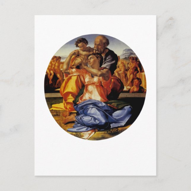 Der Doni Tondo Postkarte (Vorderseite)