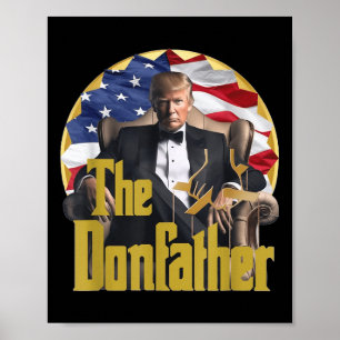 Der Donvater, der lustige Trump 2024, das Comeback Poster