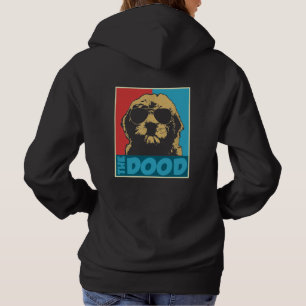 der Dood Aufdruck Hoodie