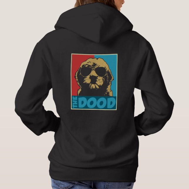 der Dood Aufdruck Hoodie (Rückseite)