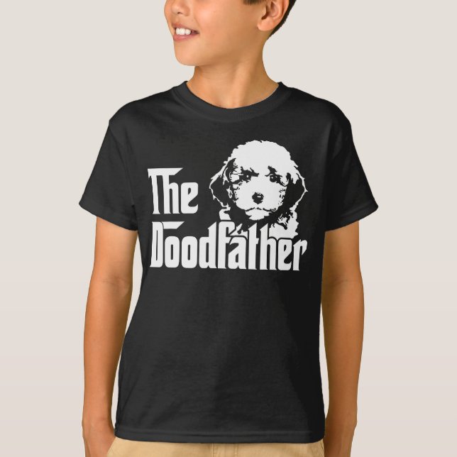 Der Doodvater - Funny Dog Goldendoodle Labradoodl T-Shirt (Vorderseite)