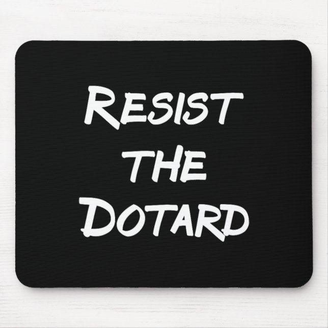 Der Dotard Mousepad (Vorne)
