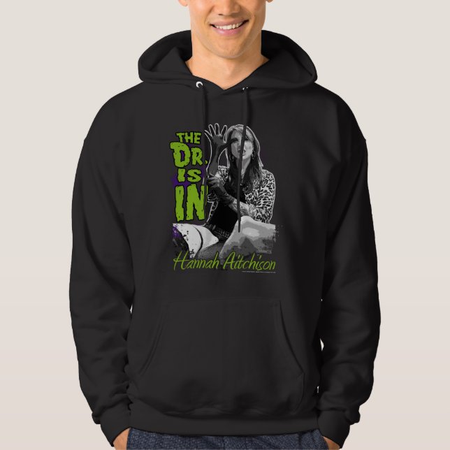 Der Dr. ist HEREIN! Pullover Hoodie (Vorderseite)