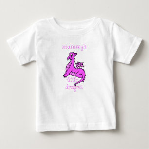 Der Drache-Baby-Shirt der Mama wenig Baby T-shirt