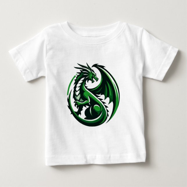 Der Drache Baby T-shirt (Vorderseite)