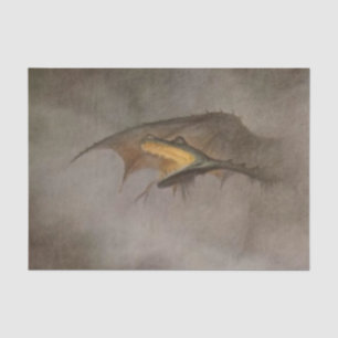 „Der Drache erwacht“ von Theodor Kittelsen Seidenpapier