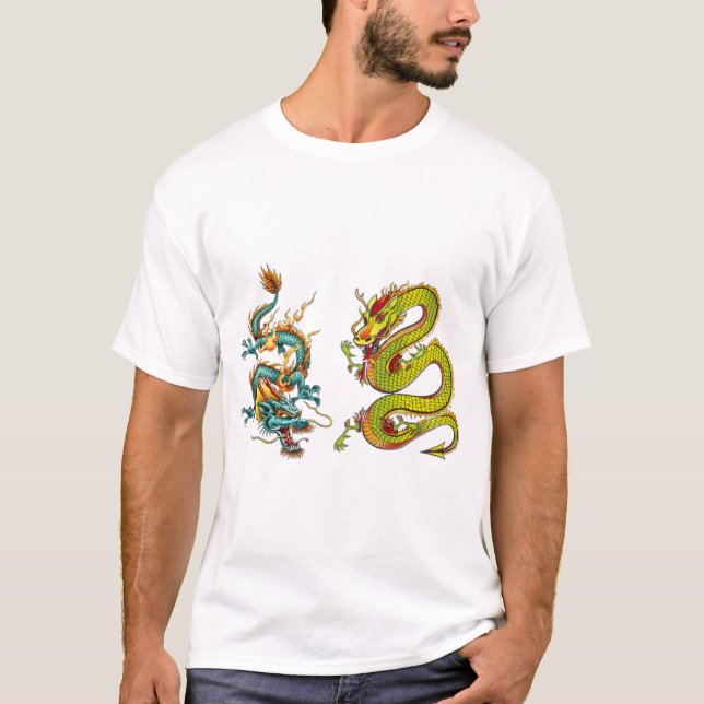 Der Drache, hart T-Shirt (Vorderseite)