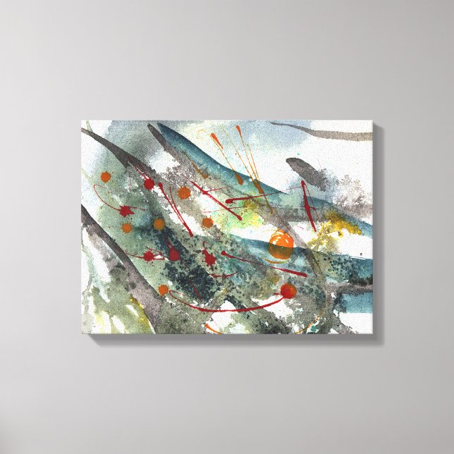 Der Drache Leinwanddruck (Vorderseite)