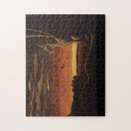 "Der Drache" Puzzlespiel-durch Bethany Boyd. Puzzle