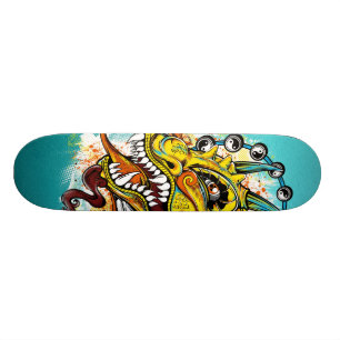 der Drache Skateboard