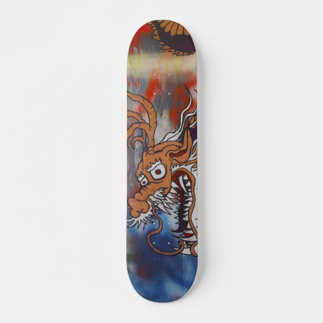 Der Drache Skateboard (Vorne)