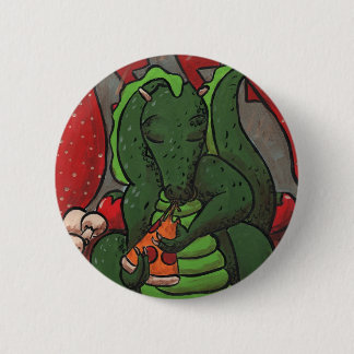Der Drache und die Pizza Button
