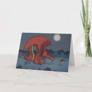 Der Drache und die Violine Karte