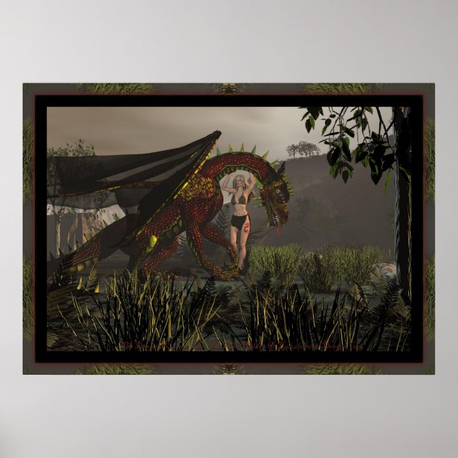 Der Drachenhalter von Michelle Wilder Poster (Vorne)