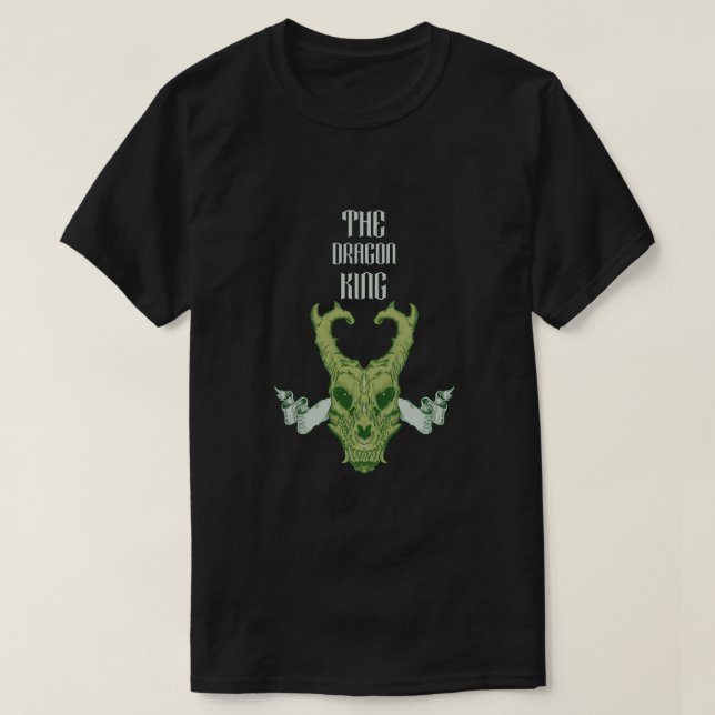 Der Drachenkönig T-Shirt (Design vorne)