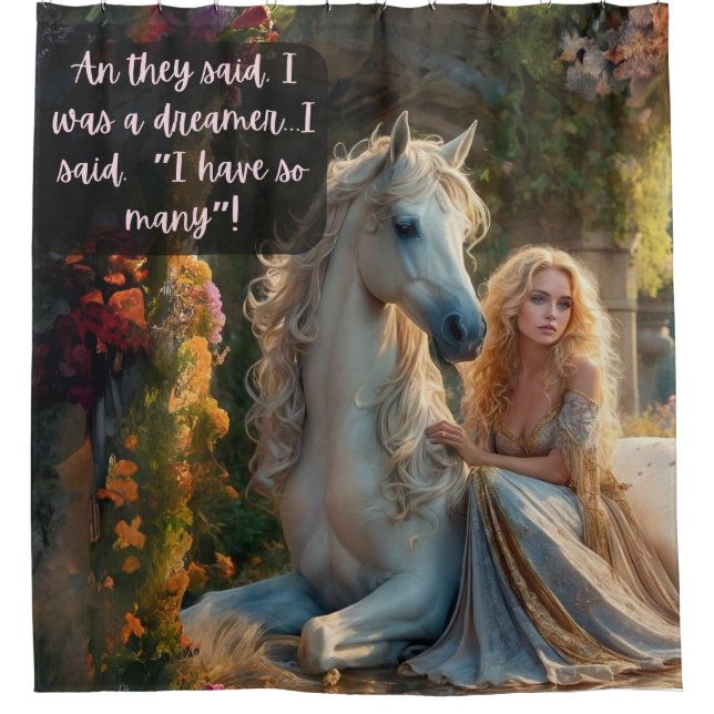 Der Dreamer, der Duschvorhang (Vorderseite)