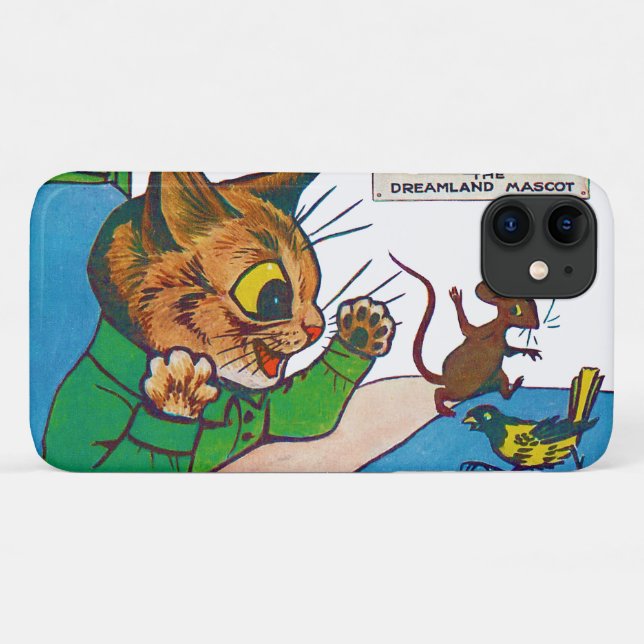 Der Dreamland-Maskottchen, Louis Wain Case-Mate iPhone Hülle (Rückseite (Horizontal))