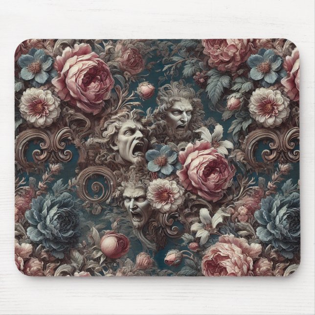 🩸 Der Drei Christus von Ypsilanti - gotisch Mousepad (Vorne)