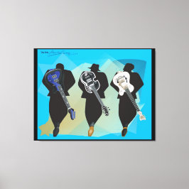 Der dreistöckige Canvas-Hintergrund in Print-Schwa Leinwanddruck