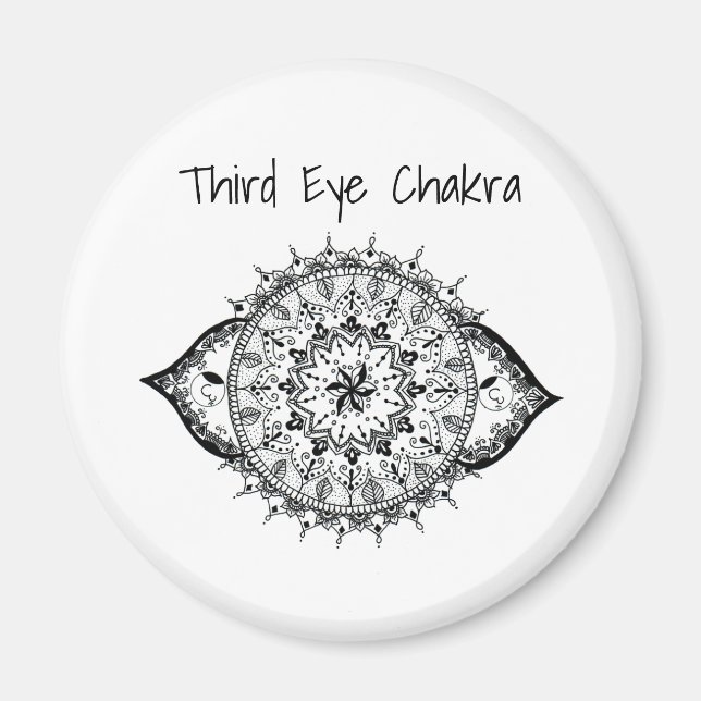 Der dritte Eye Chakra-Magnet Magnet (Vorne)