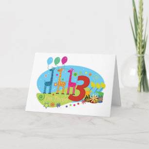 Der dritte Geburtstag Karte