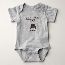 Der Drohnekopilotbaby onsie Overall
