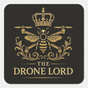 Der Drone Lord Lux Aufkleber