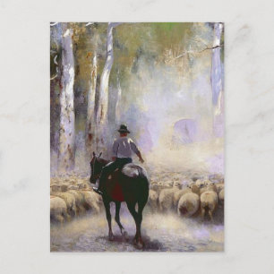 Der Drover Postkarte