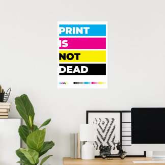 "Der Druck ist nicht tot" Poster