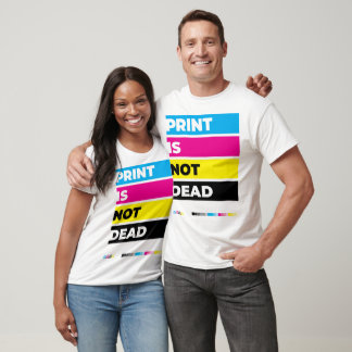 "Der Druck ist nicht tot" T-Shirt
