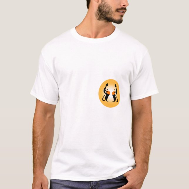 Der Drumcircle der Männer T-Shirt (Vorderseite)