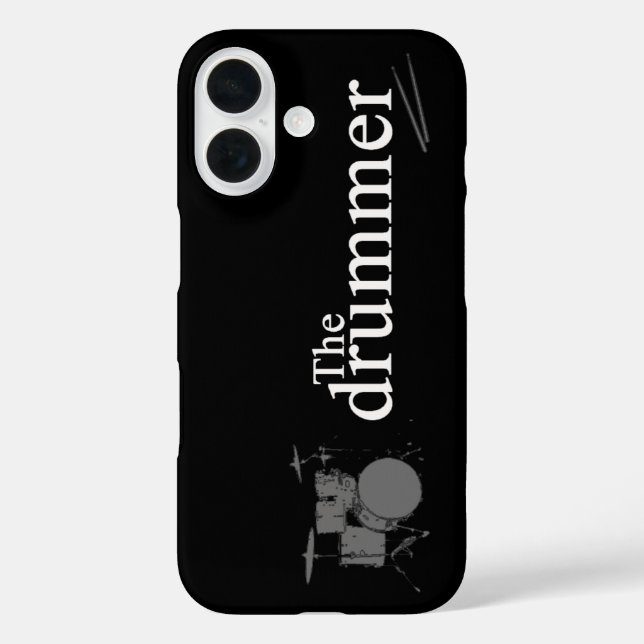 der_drummer Case-Mate iPhone hülle (Rückseite)