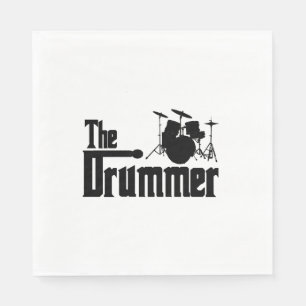 Der Drummer Serviette