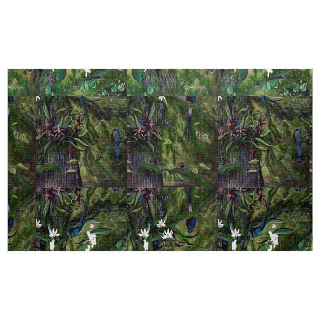 Der Dschungel Guatemalas Stoff (Yard (91,4 cm))