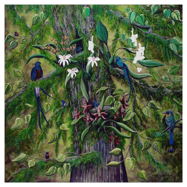 Der Dschungel von Guatemala-Gewebe Stoff (Muster)