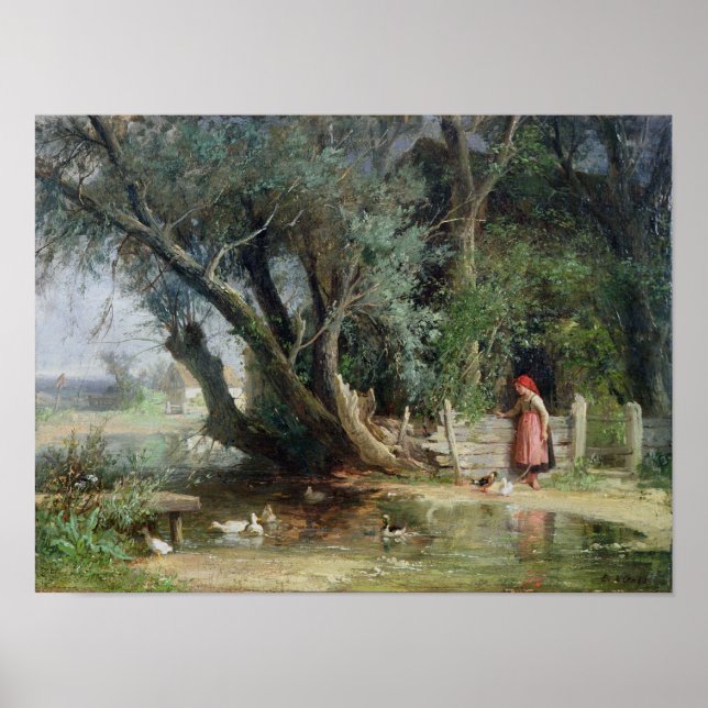 Der Duckteich Poster (Vorne)