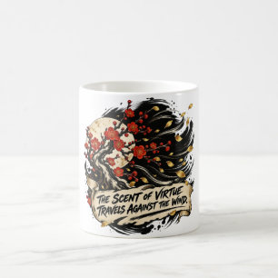 Der Duft der Tugend reist gegen den Wind Kaffeetasse