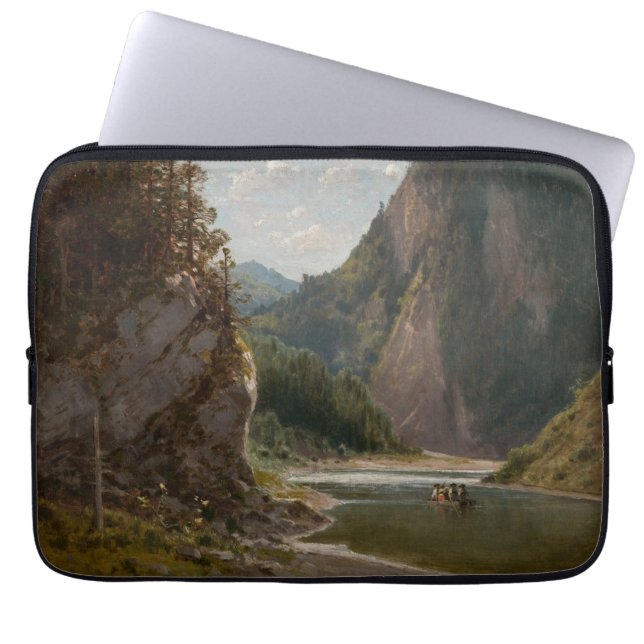 Der Dunajec im Pieniny-Gebirge Laptopschutzhülle (Vorderseite)