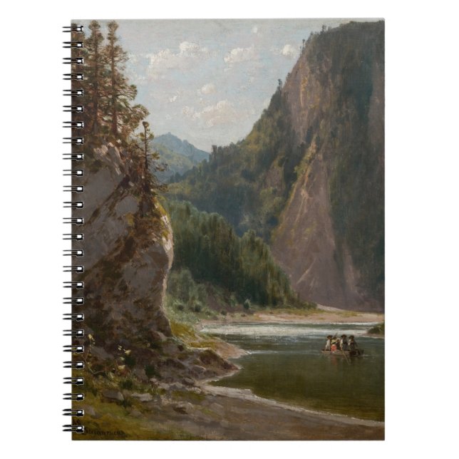 Der Dunajec im Pieniny-Gebirge Notizblock (Vorderseite)