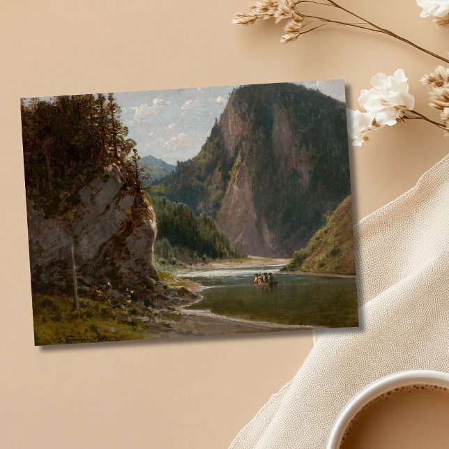 Der Dunajec im Pieniny-Gebirge Postkarte (Von Creator hochgeladen)