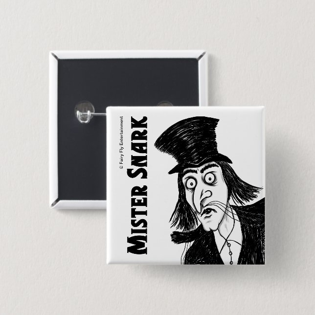 Der dunkle Herr Snark Button (Vorne & Hinten)