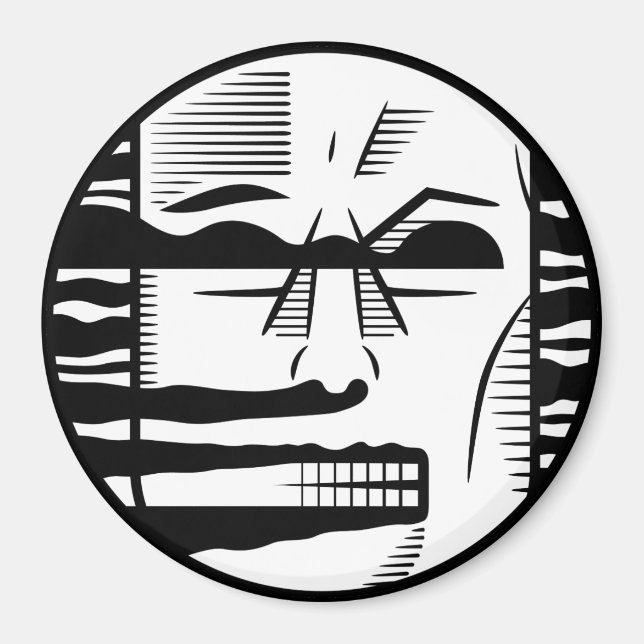 Der dunkle Mann Magnet (Vorne)