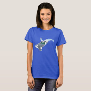 Der dunkle T - Shirt der Orca-"innere Natur-"