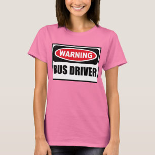 Der dunkle T - Shirt warnender BUSTREIBER Frauen