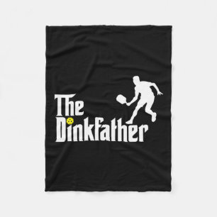 Der dunkle Vater Pickleball Vater Funny Pickleball Fleecedecke
