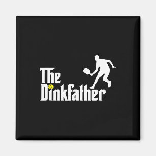 Der dunkle Vater Pickleball Vater Funny Pickleball Magnet