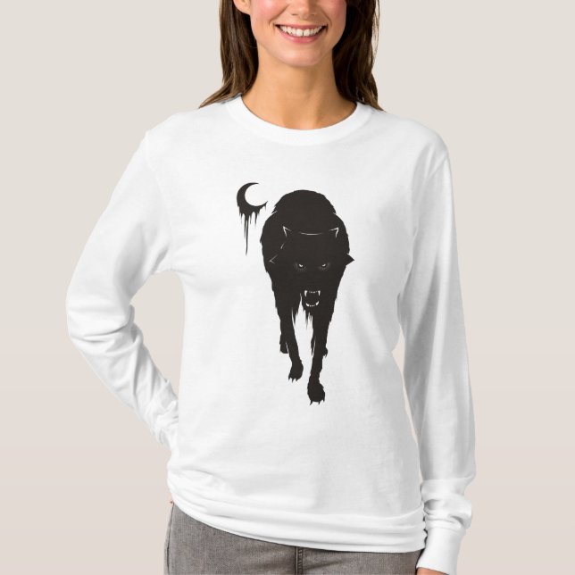 DER DUNKLE WOLF T-Shirt (Vorderseite)